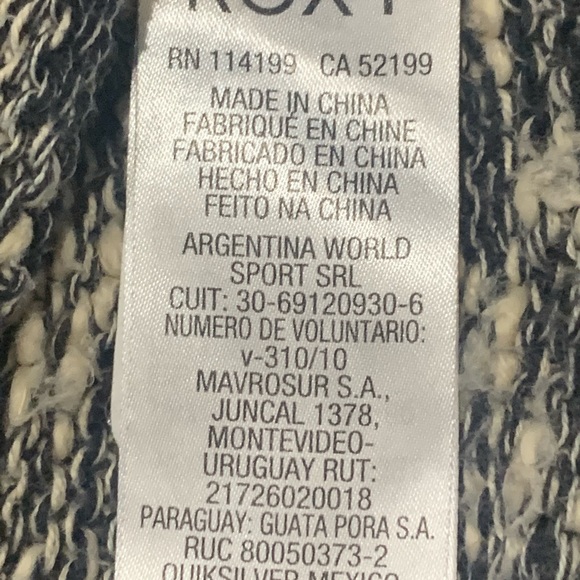 ⭐️EUC⭐️ Adorable Slouchy Sweater by Roxy!! Size Medium - Picture 8 of 14